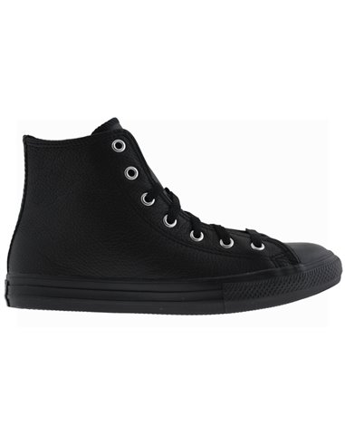 Converse Scarpe Chuck Taylor All Star Total Black Elevated Leather
